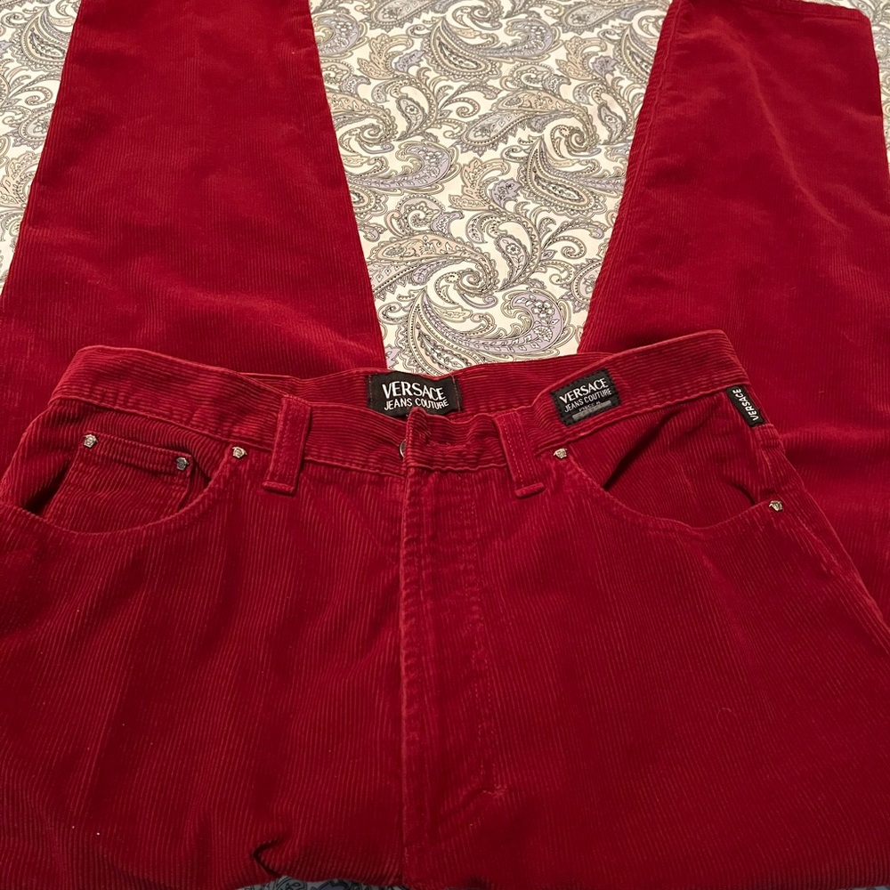 Versace Corduroy Pants